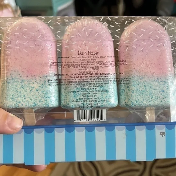 PURE Passion Fizzy Bath Treat Berry Smoothie Pop NIB - Picture 3 of 3